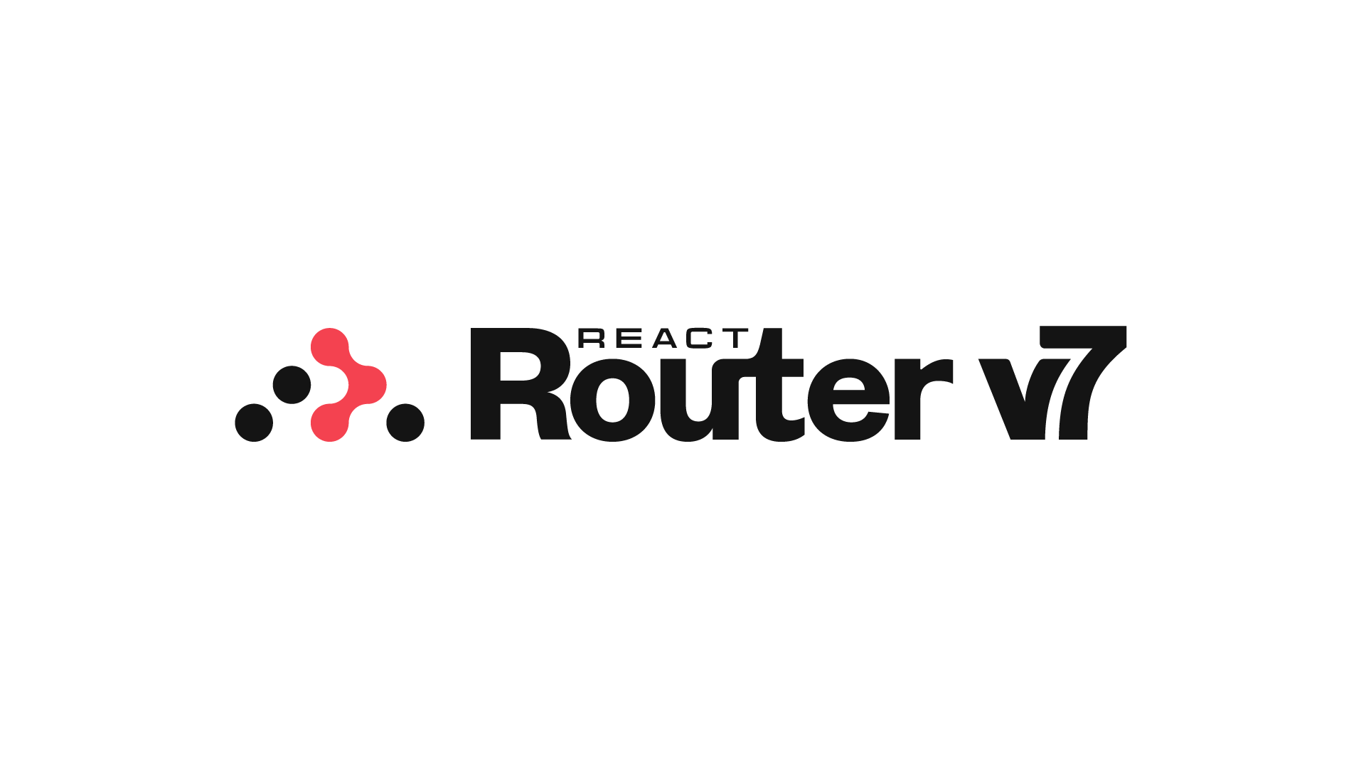 All three updates to the React Router brand identity against a white background